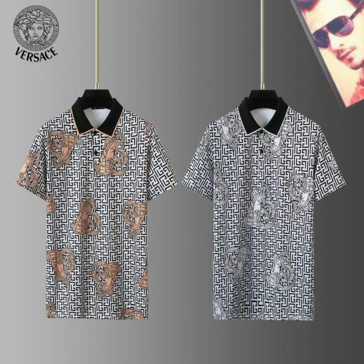 Picture of Versace Polo Shirts Short _SKUVersaceM-3XL25tx1325310